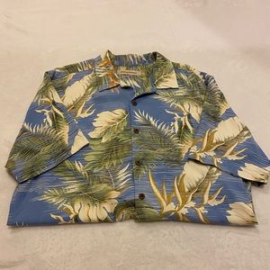 Tommy Bahama silk button down shirt